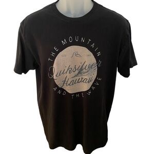Quiksilver “The Mountain and The Wave” Hawaii Tee Shirt Men M Medium